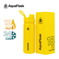 AquaFlask Original Vacuum Insulated Water Bottles 530ml (18oz)