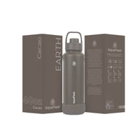 AquaFlask Earth Collection 40oz Insulated Stainless Steel Water Bottle – Hot & Cold, Leak-Proof, Reusable