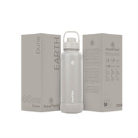 AquaFlask Earth Collection 40oz Insulated Stainless Steel Water Bottle – Hot & Cold, Leak-Proof, Reusable