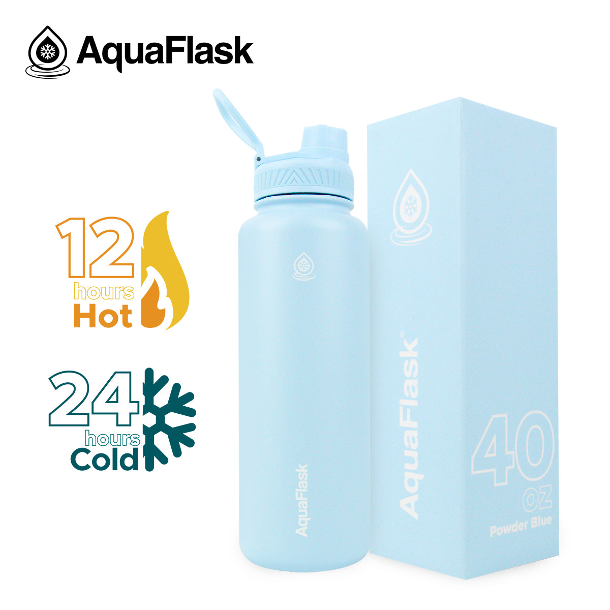 AquaFlask Original Vacuum Insulated Water Bottles 1080ml (40oz)