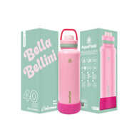 AquaFlask Colorwave 40oz Tumbler – Double Wall Stainless Steel, Keeps Drinks Hot & Cold, Leak-Proof