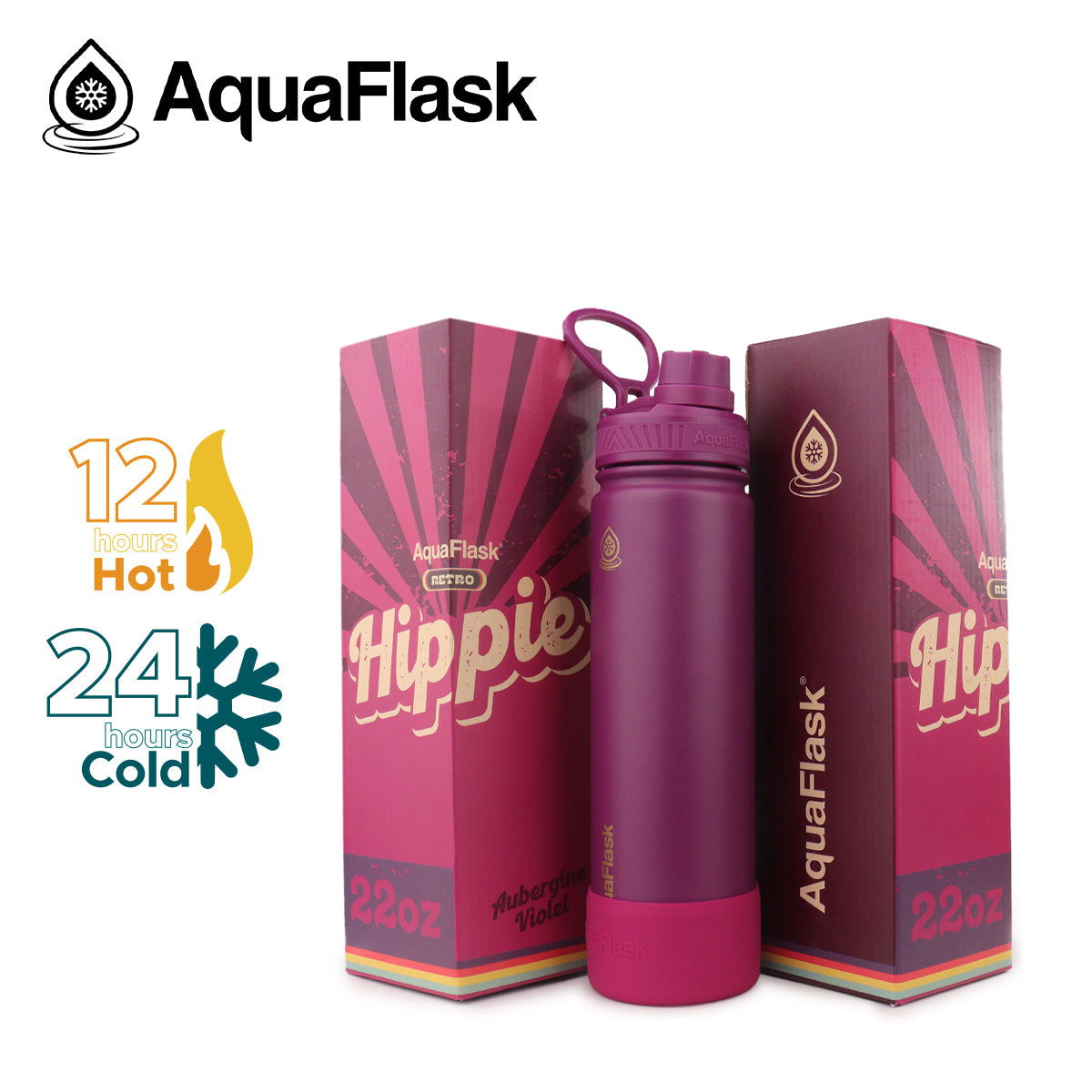 Aquaflask Retro Collection 22oz - Limited Edition Colors
