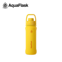 AquaFlask 18oz Insulated Water Bottle – Cold 24H / Hot 12H | Leakproof BPA-Free Flask