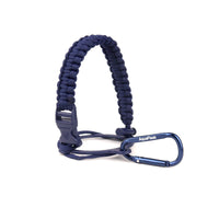 AquaFlask 14–64 oz Paracord Handle with Carabiner Clip – Durable Carry Strap for Water Bottles