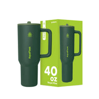 AquaFlask Quench 40oz Tumbler Cup with Handle