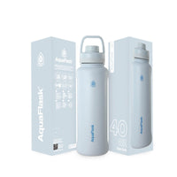 AquaFlask 1080ml (40oz) Double Wall Insulated Stainless Steel Water Bottle – Hot & Cold, Leakproof, BPA-Free