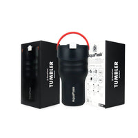 Aqua Flask 20oz – Stainless Steel Tumbler, Vacuum Insulated, Hot & Cold, Leak Proof