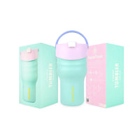 Aqua Flask 20oz – Stainless Steel Tumbler, Vacuum Insulated, Hot & Cold, Leak Proof